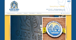Desktop Screenshot of guidodebres.org